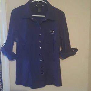 Dark blue dress shirt