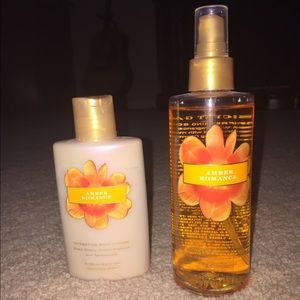 Victoria Secret body mist and lotion