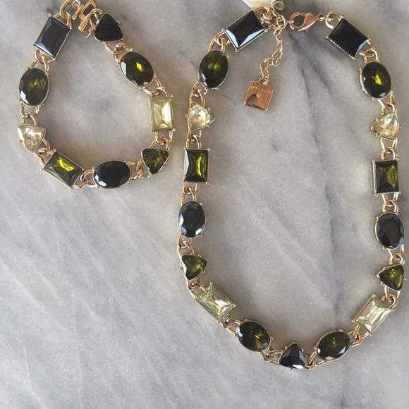Anne Klein Necklace & Bracelet - Picture 1 of 3