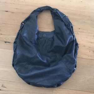 Dark blue Sabina hobo handbag