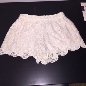 SUMMER SHORTS Free People Shorts - Ivory