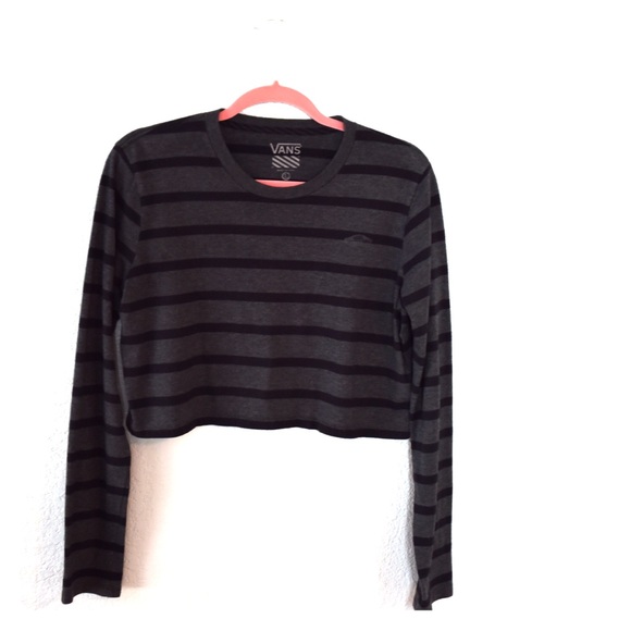 Long sleeve crop top