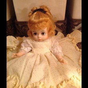 Vintage porcelain doll