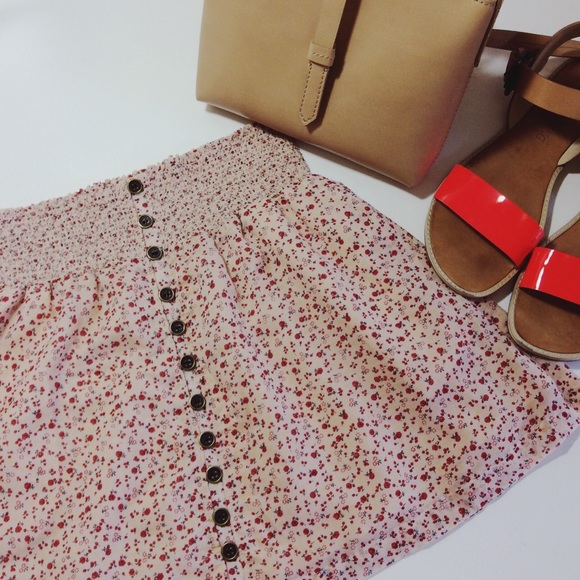 Heritage 1981 Dresses & Skirts - Pink Floral Skater