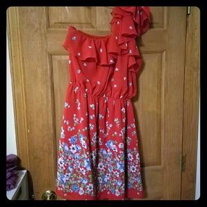 One Shoulder Summer Dress