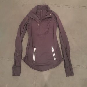 Black Lululemon half zip!