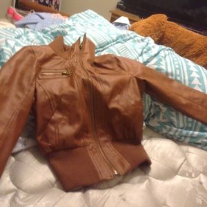 Tan Leather Jacket