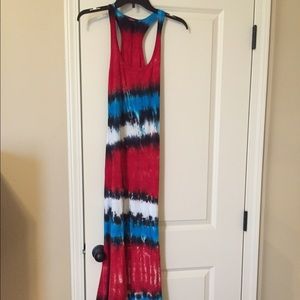 T- Party small Tie dye racer back dress
