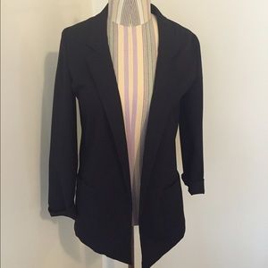 NEW with tags. H&M open black blazer.