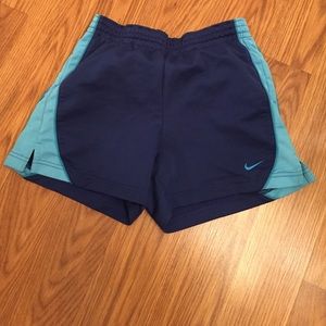 XS blue Nike shorts