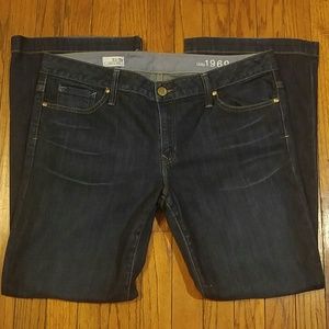 Gap Long & Lean Boot Cut Jeans Size 33/16P