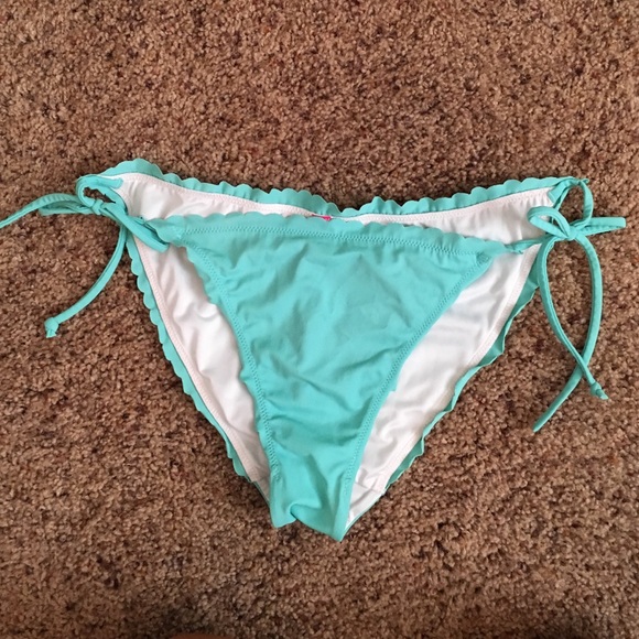 VS Scrunchy Teal Bottoms