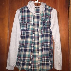 Flannel Hoodie