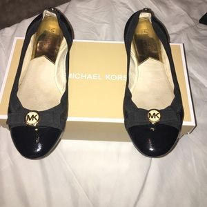 Michael kors black flats
