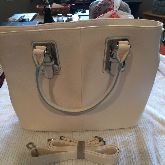 Cream White Tote