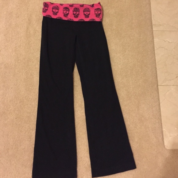 VICTORIA'S SECRET PINK BOOT CUT YOGA PANTS XS