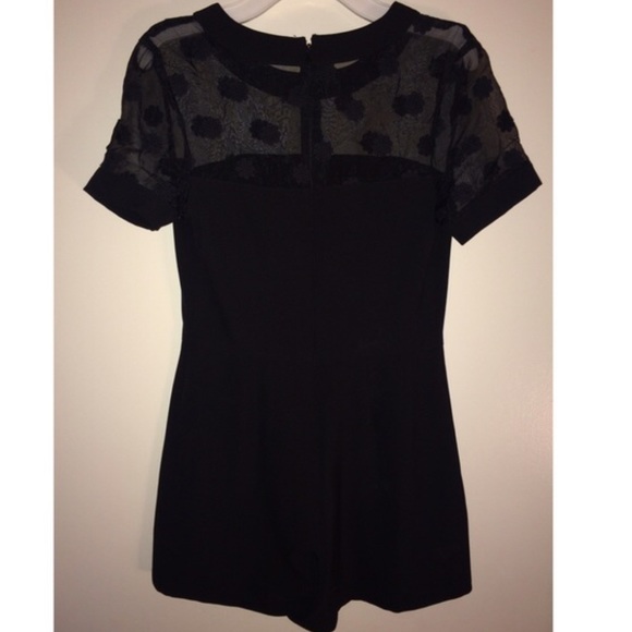 Beautiful black romper!