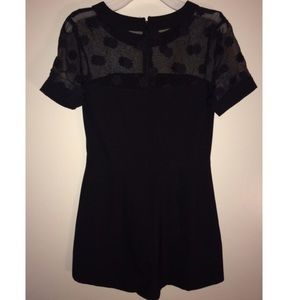 Beautiful black romper!