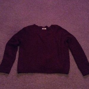 Maroon sweater