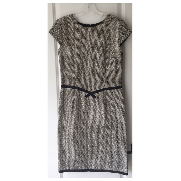 Talbots silk cap sleeve dress
