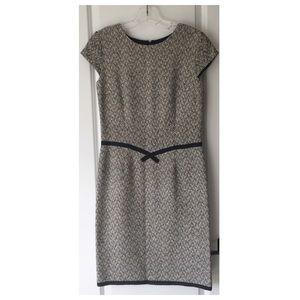 Talbots silk cap sleeve dress