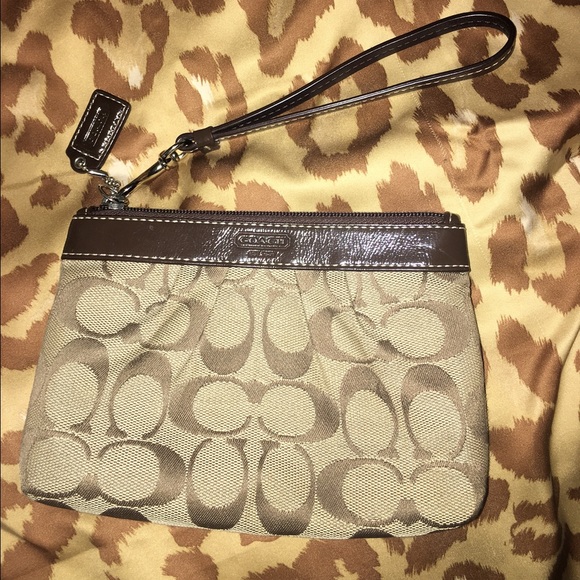 Coach wristlet