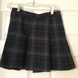Ecote plaid mini skirt!