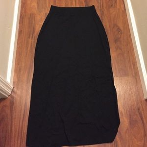 Old Navy Black Maxi Skirt