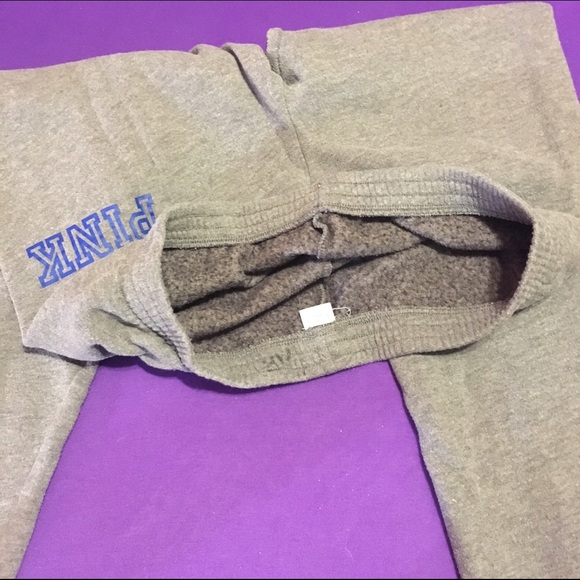Sweat pants from pink