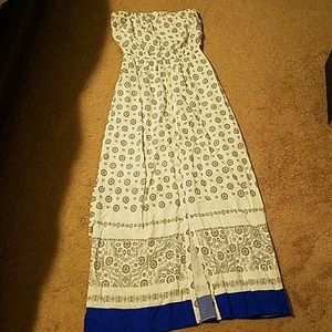 Strapless Maxi Dress