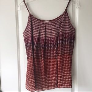 Cabi maroon spaghetti strap tank