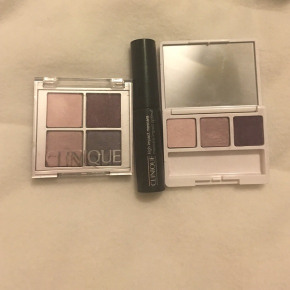 Clinique eyeshadow and mascara
