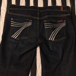 7FAMK Dojo dark wash jeans