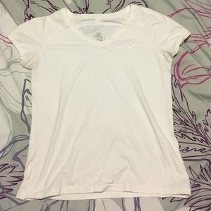 WHITE NIKE SHIRT