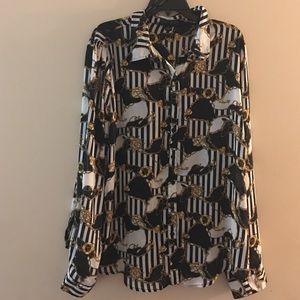 A brand new never worn nautical themed shirt