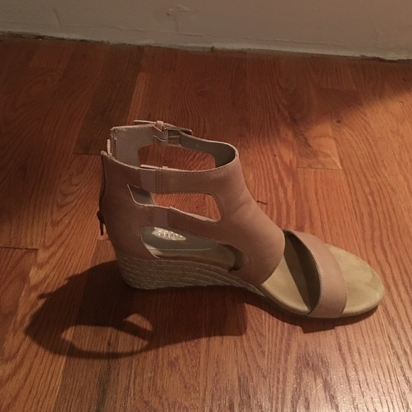 Aerosoles Tan Wedge Sandals