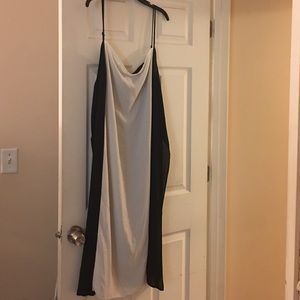 A brand new dress with slots up the sides