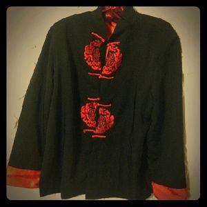 Vintage kimono jacket top