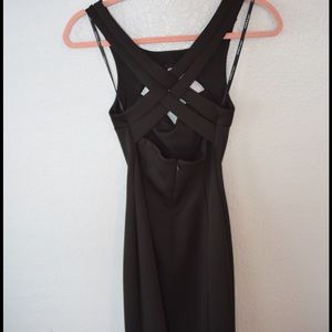 Bebe black formal dress