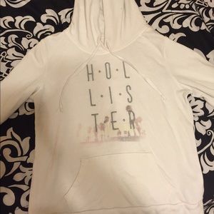 white hoodie