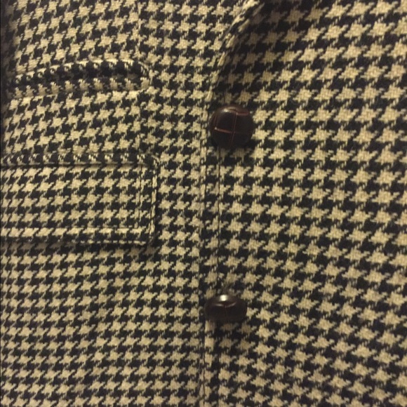J. Crew houndstooth herringbone blazer - Picture 2 of 4