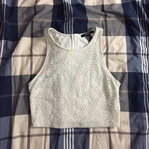 Forever21 Lace Crop Top
