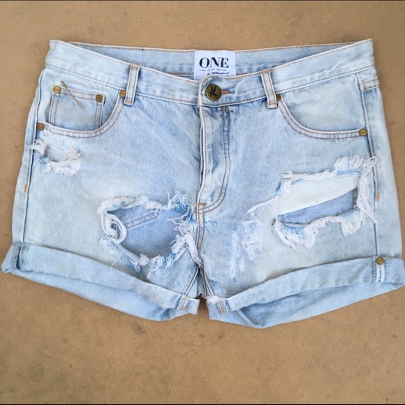 ONE brand cutoff jean shorts