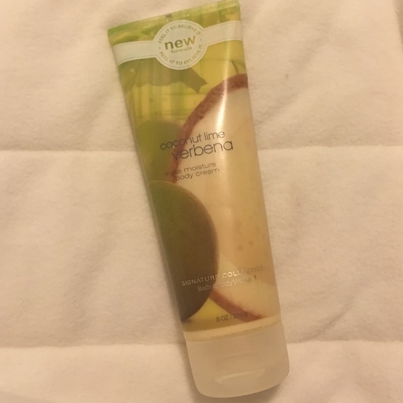 Coconut lime verbena body lotion