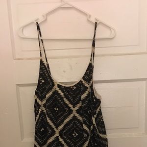 Tribal Dress with Tassel Bottom
