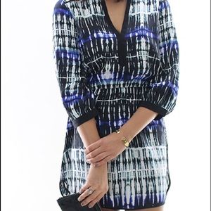 🆕Parker tie dye silk dress