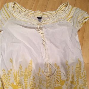 Patagonia top blouse organic cotton Medium