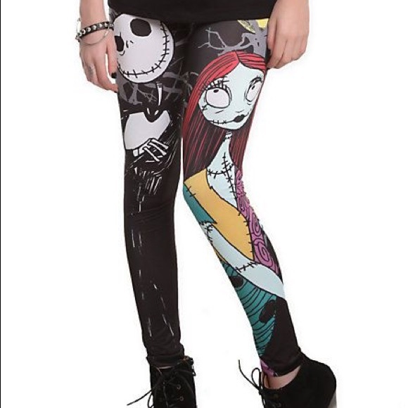 The nightmare before Christmas leggings hot topic