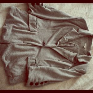 Grey soft blazer