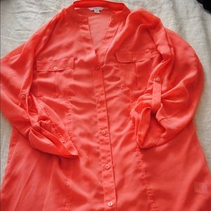 Candies brand sheer blouse